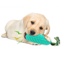 Pet Supply Squeaky Corn-Shaped Pet Toothbrush Dog Chew Pet Toys